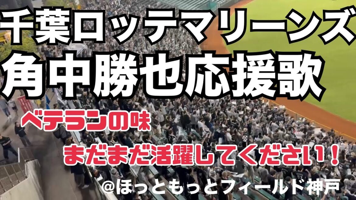 千葉ロッテマリーンズ 白黒の男たち〜角中勝也応援歌