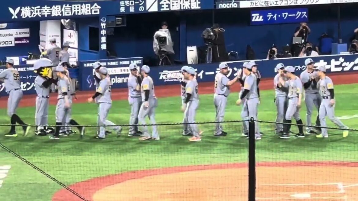 桐敷が抑えた！村上頌樹8勝目！タイガース６連勝の瞬間！