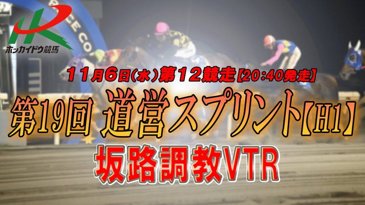 【2024坂路調教映像】11/6(水) 第12競走 道営スプリント 【2024坂路調教映像】11/6(水) 第12競走 道営スプリント