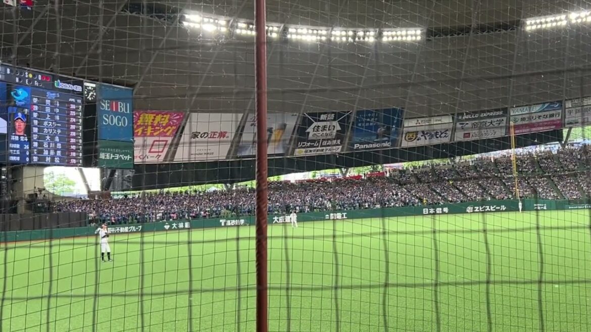 中日ドラゴンズ 田中幹也 応援歌 ベルーナドーム