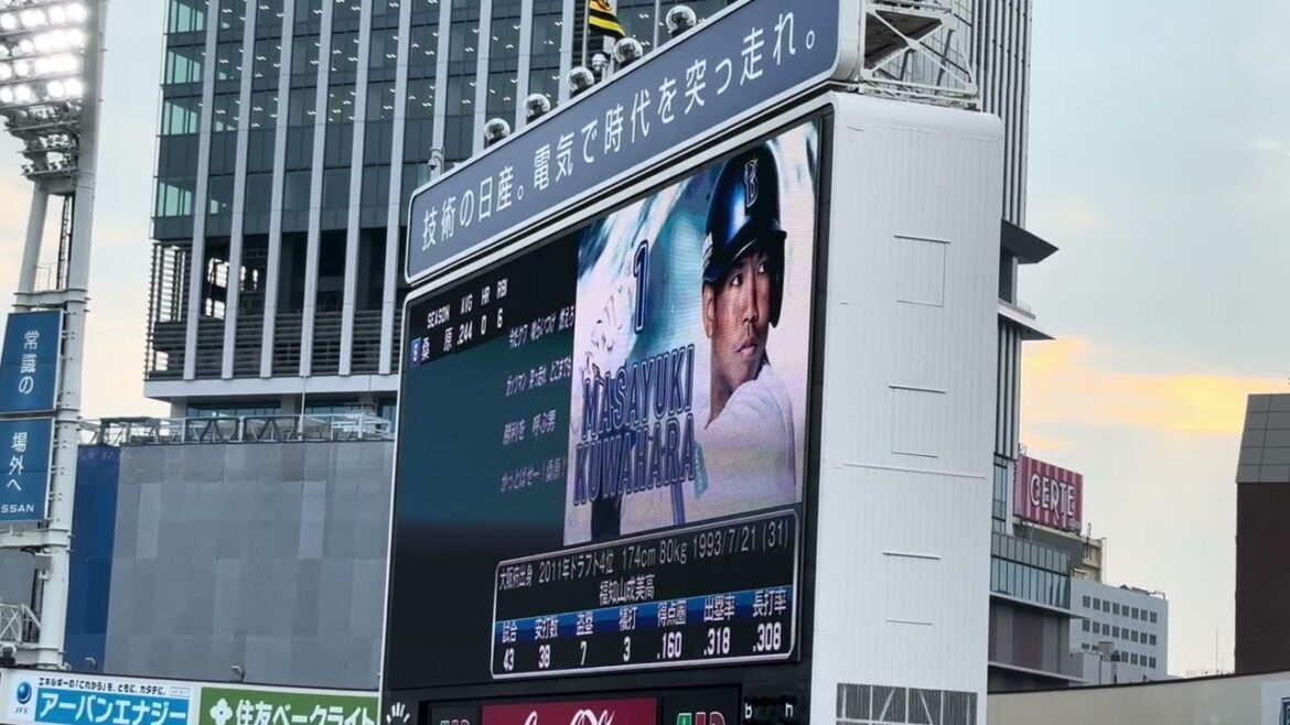 2025年7月5日 横浜DeNA×阪神 試合前スタメン発表＆応援歌1-9