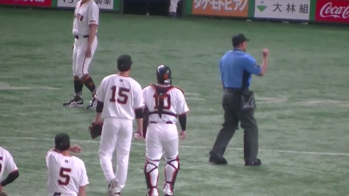 体調悪いぽい大勢 ベンチへ戻る【読売ジャイアンツ対 横浜DeNAベイスターズ2025年6月27日】
