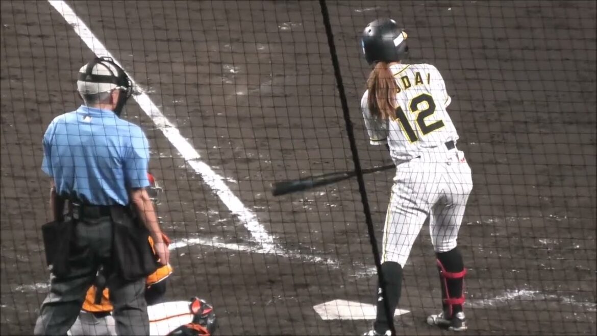 阪神タイガースWOMENキャプテン正代劇的サヨナラ打【ドリームマッチ🆚読売ジャイアンツ女子】