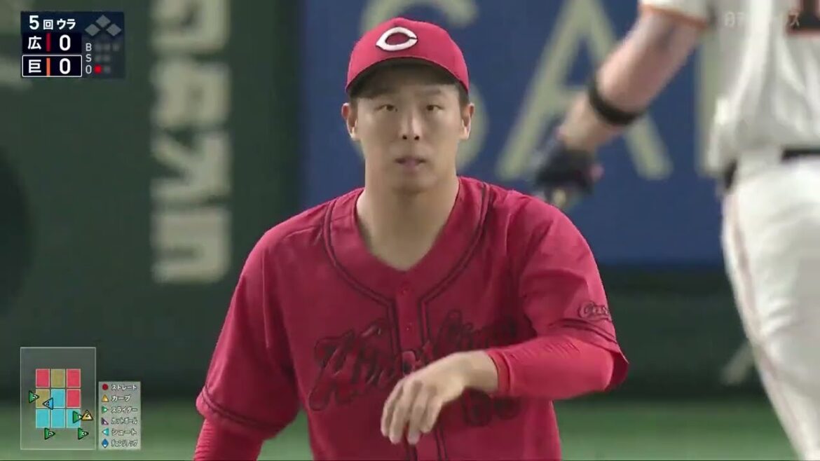 【広島先発】玉村昇悟 6回3安打5K無失点の快投【巨人×広島】 【広島先発】玉村昇悟 6回3安打5K無失点の快投【巨人×広島】