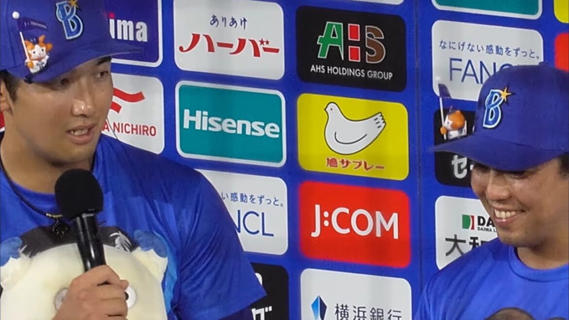 【「東さんに勝ちが付いて良かった」】山本祐大選手、ヒーローインタビュー(2025.7.1/横浜スタジアム) 【「東さんに勝ちが付いて良かった」】山本祐大選手、ヒーローインタビュー(2025.7.1/横浜スタジアム)