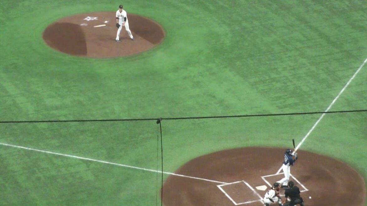 西武 山村崇嘉 デッドボール　巨人 vs 西武　2025年6月21日(土)　東京ドーム交流戦