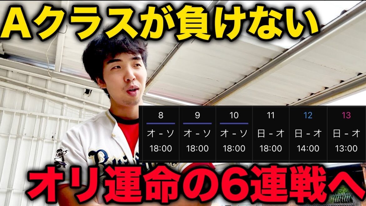 パ3強全チーム勝ち越し、そしてオリックスは来週鷹ハム6連戦へ、、 パ3強全チーム勝ち越し、そしてオリックスは来週鷹ハム6連戦へ、、