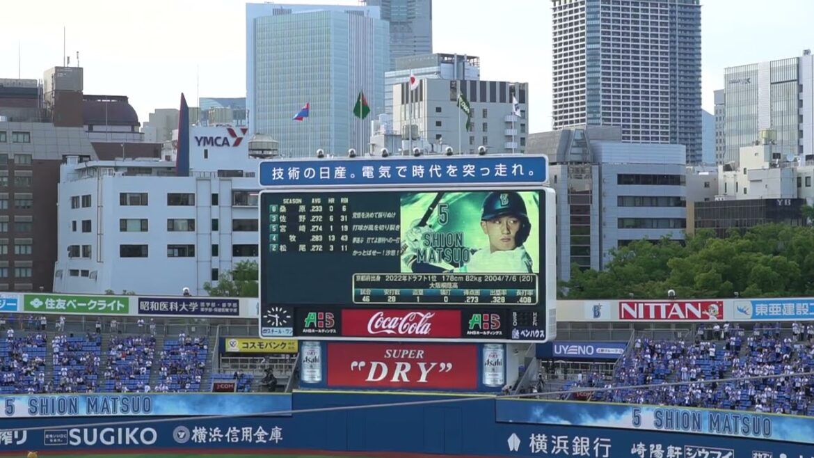 2025 7-3 横浜DeNAベイスターズ スタメン発表 in横浜スタジアム