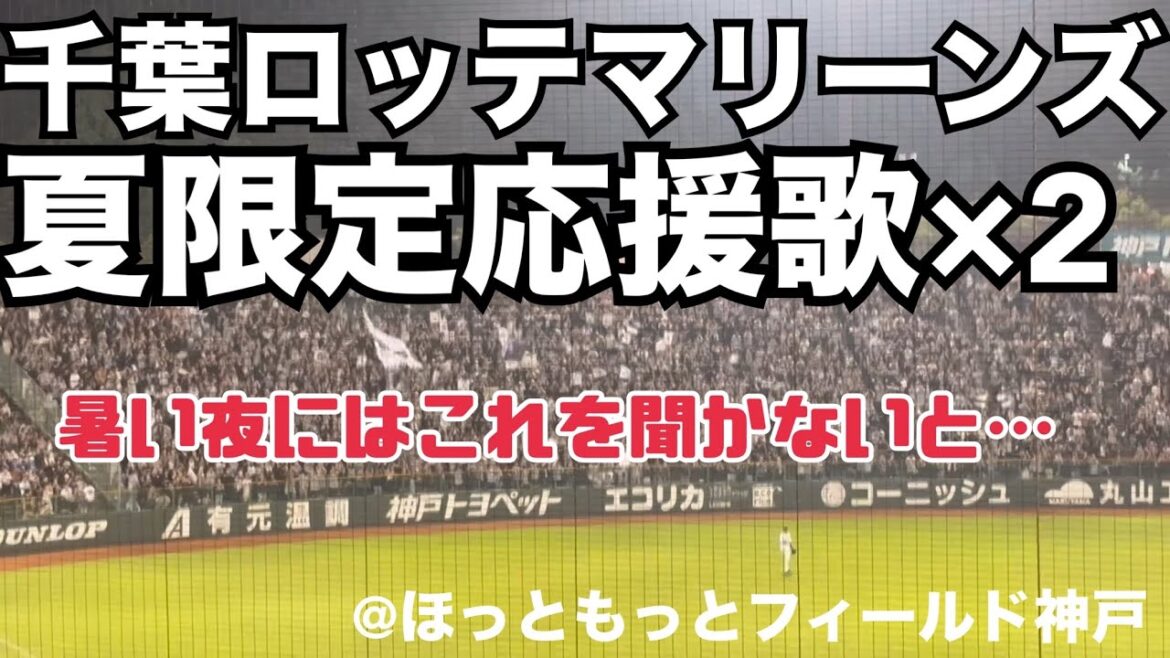千葉ロッテマリーンズ 夏限定応援歌×2