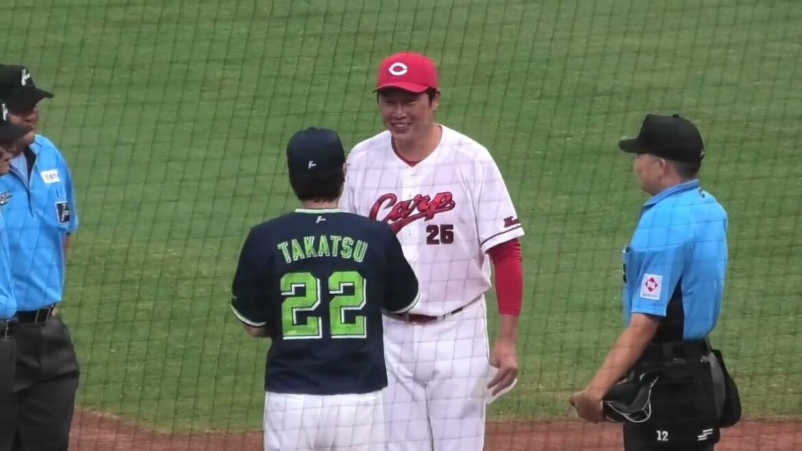 高津監督から前夜のドローでいじられる⁉️高津パイセンに笑顔溢れる新井監督！広島東洋カープvs東京ヤクルトスワローズ 2025年7月2日