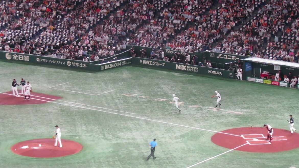 高橋礼からヒットを放つ山川穂高＜読売ジャイアンツ対 福岡ソフトバンクホークス2024年5月30日＞