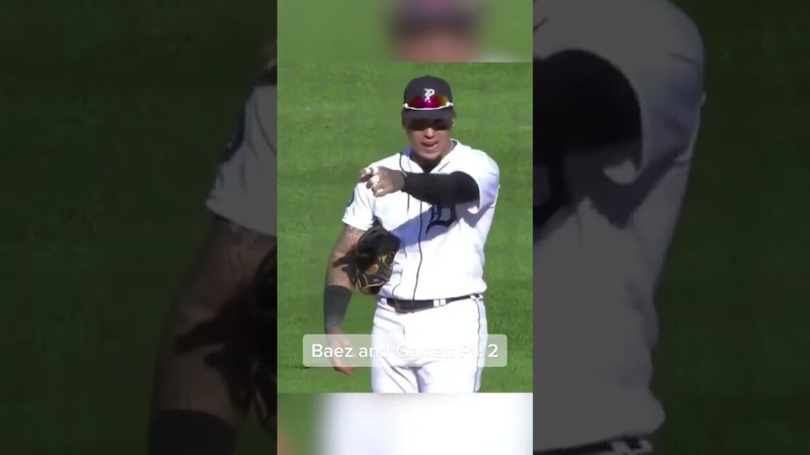 Javier Baez and Amir Garrett going at it again 👀