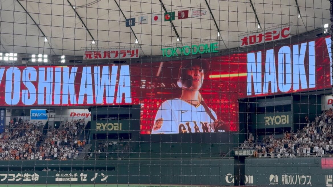 【吉川スタメン復帰】2025/7/6　巨人vs広島　巨人スタメン発表！