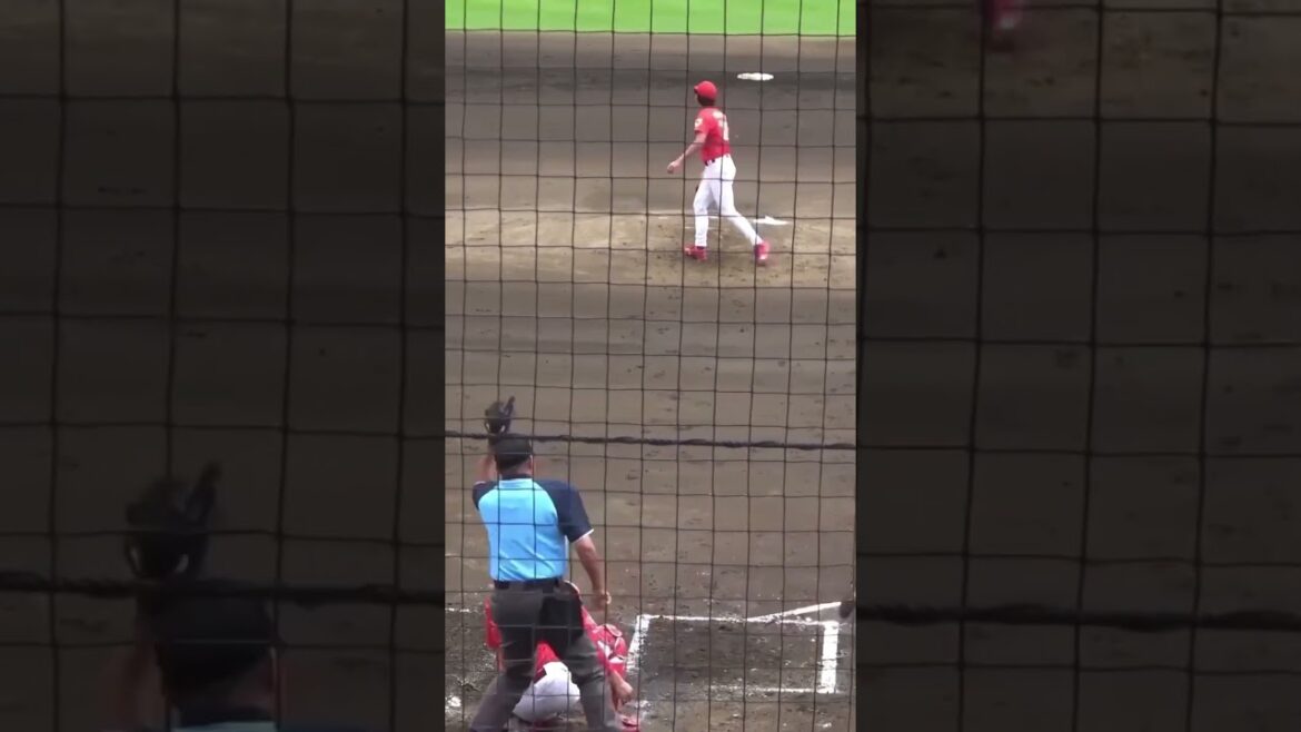 完璧！場外ホームラン！　侍ジャパン大学代表　中京大・秋山俊（仙台育英）　#大学野球 #侍JAPAN #侍ジャパン #野球 #高校野球 #プロ野球 #仙台育英 #中京大学