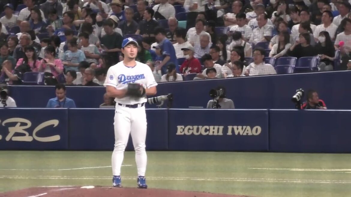 中日ドラゴンズ 藤嶋健人投手 投球練習 2025/6/27 VS 広島東洋カープ