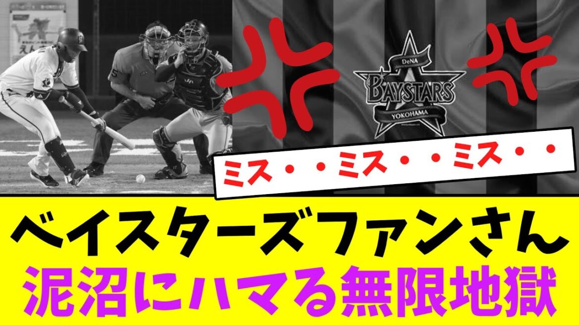 ベイスターズファンさん、泥沼にハマる無限地獄・・【なんJなんG】【2ch5ch】