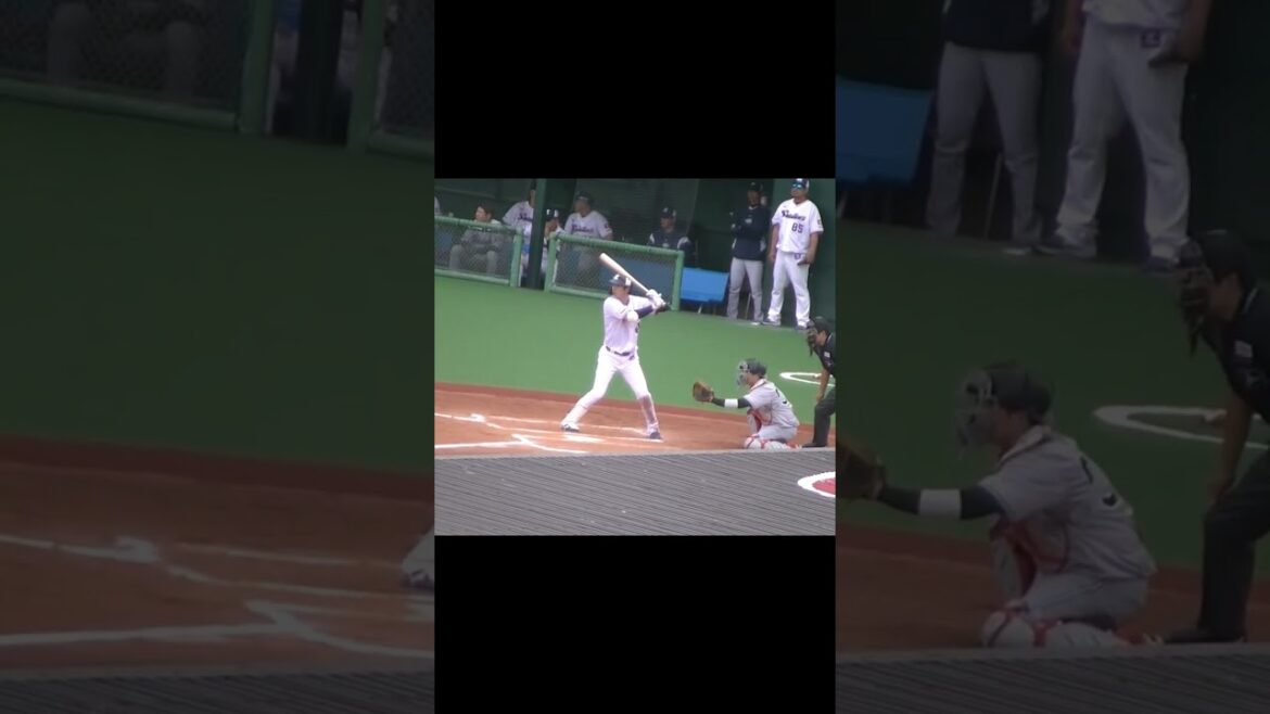 【スワローズ】太田賢吾のバッティングフォーム 粘って四球選ぶ姿＜2軍・ヤクルトスワローズ対 読売ジャイアンツ  2024年5月6日＞