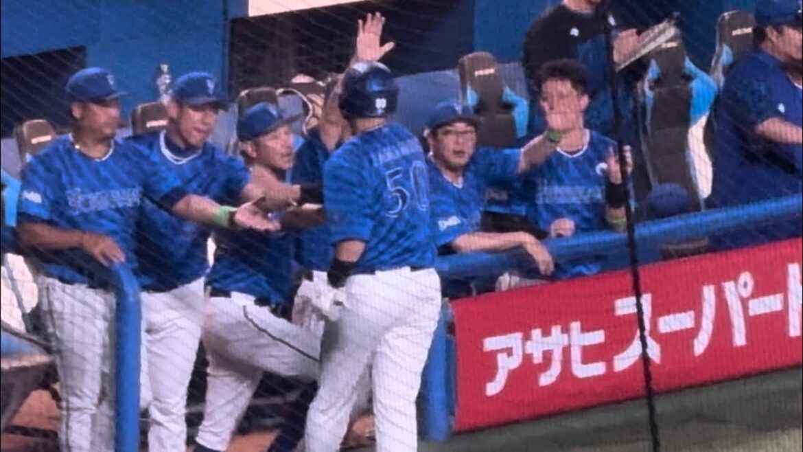 ベイ2点目3点目4点目桑原将志佐野恵太宮﨑敏郎牧秀悟井上絢登山本祐大関根大気林琢真東克樹横浜DeNAベイスターズ2025年7月8日吉村東京ヤクルトスワローズ