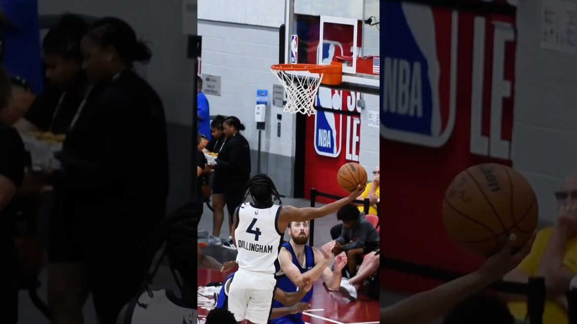 The steal of the draft 🏀 #RobDillingham #Minnesota #Timberwolves #Basketball #NBA #SummerLeague