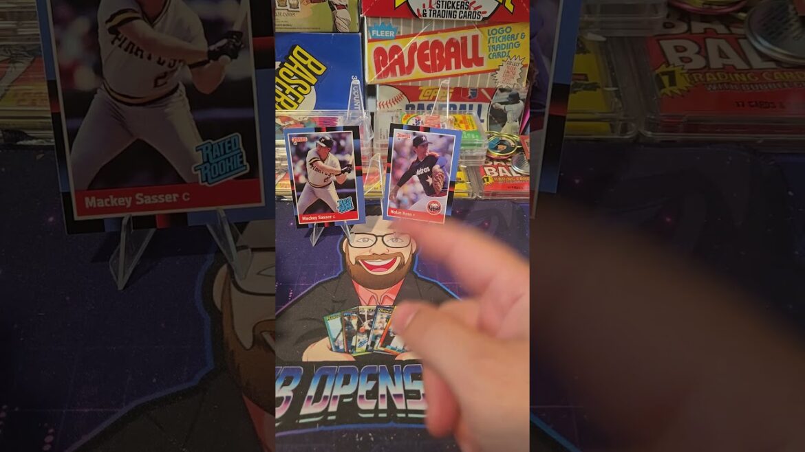 1988年ドンラス野球カードパック開封