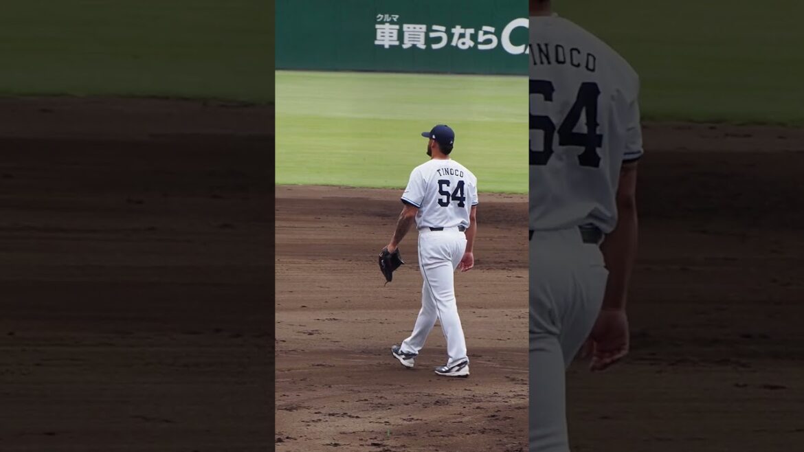 2023.09.23 埼玉西武-DeNA(カーミニーク) ティノコ 投球シーン