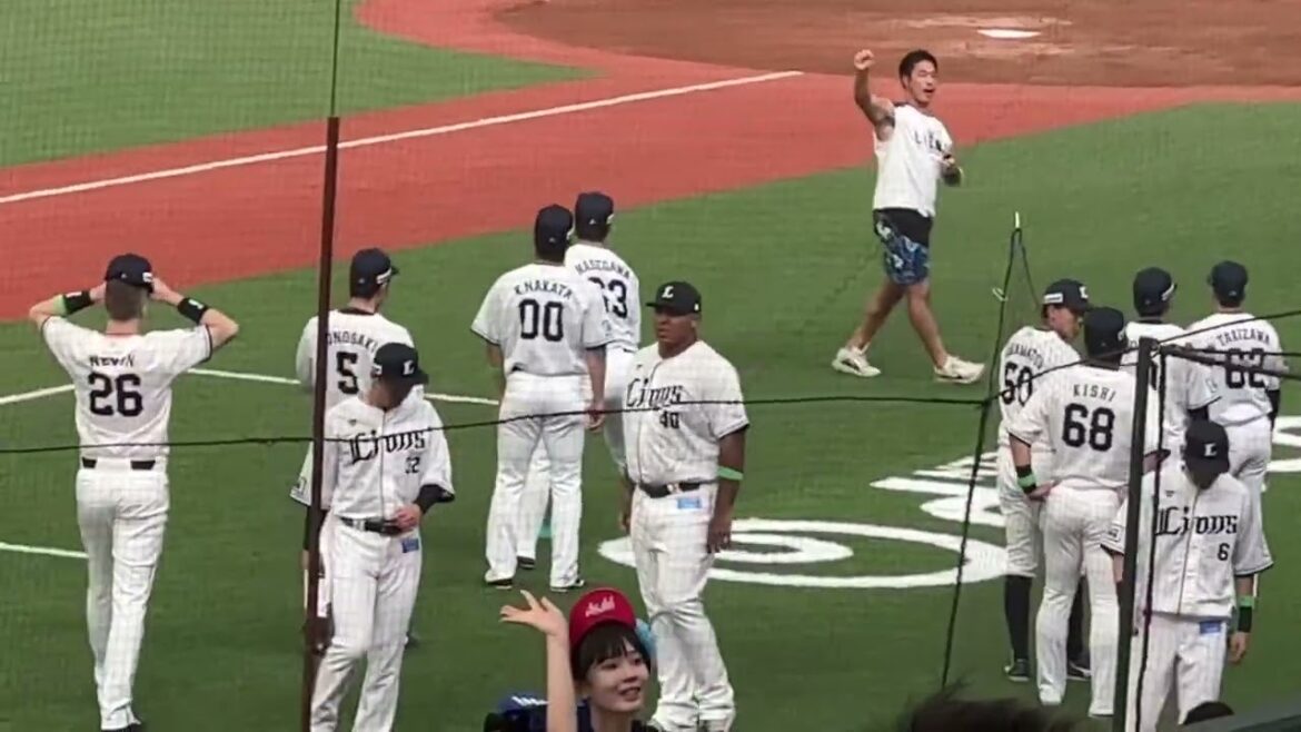 【スタメンは説明欄に】31℃の中、ライオンズ試合前ウォーミングアップ【西武vs楽天】2025/7/8