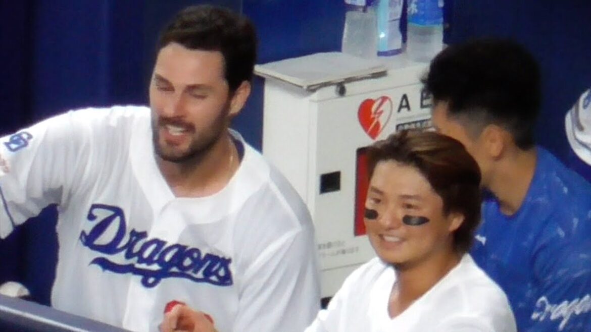 124球力投のマラーと佐藤龍世　中日ドラゴンズVS広島東洋カープ　2025/07/11