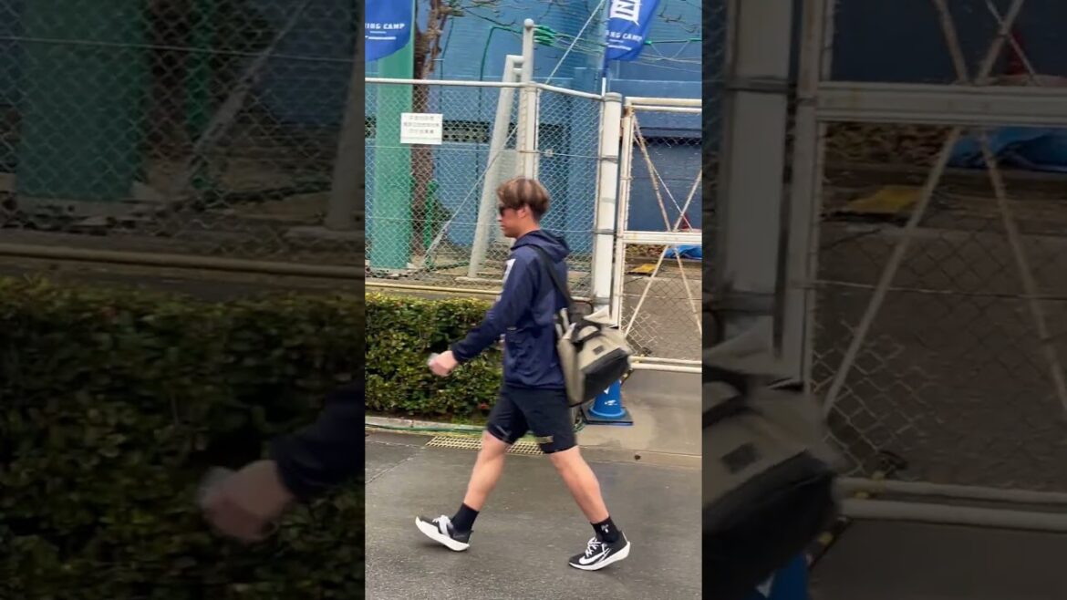ベイスターズキャンプ2025 元中日ドラゴンズ京田陽太選手😎