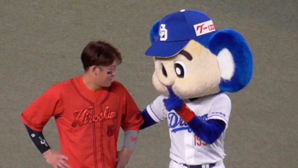 ドアラと小園海斗　中日ドラゴンズVS広島東洋カープ　2025/07/11