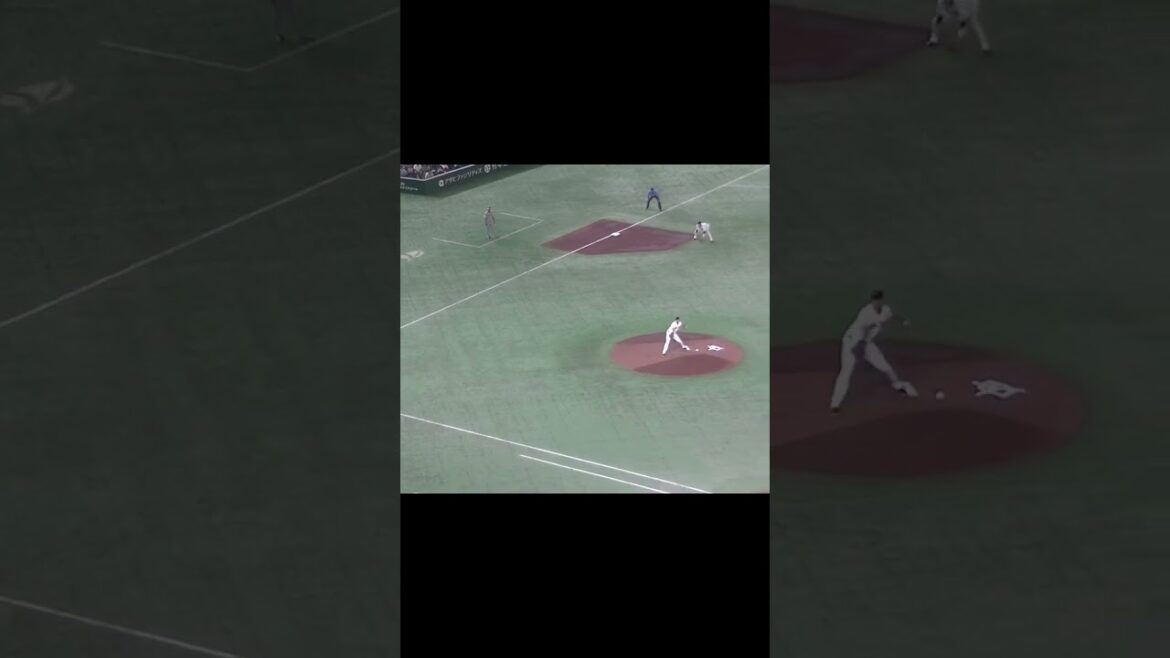 中野拓夢のセカンドゴロ 吉川尚輝の守備（ 読売ジャイアンツ 対 阪神タイガース 2024年8月13日）