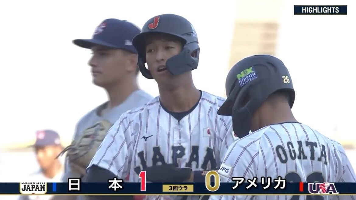 【日米大学野球ハイライト・7/11】日本史上初3連覇達成！主将松下2打点の活躍【第3戦】