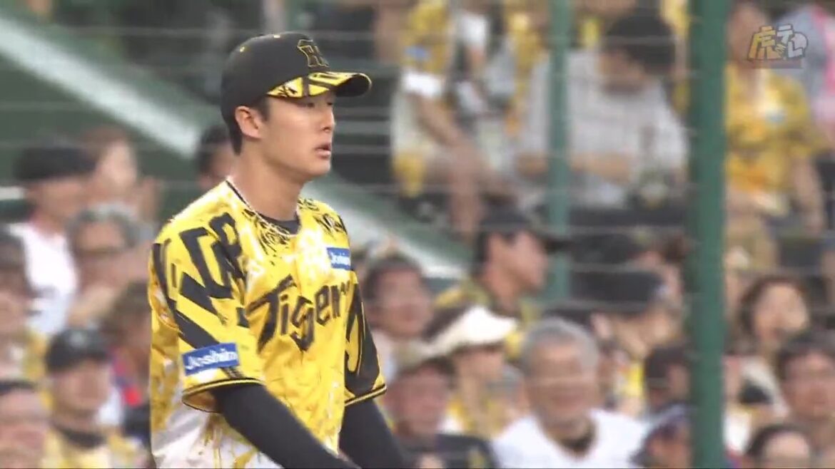 【持ち前の強肩】4回表、#小幡竜平 選手が三遊間深いところから1塁送球アウト！【2025/7/12Ｔ－S】