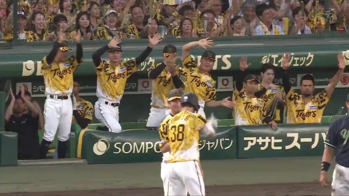 【攻守で躍動】4回裏、#小幡竜平 選手のライト前勝ち越しタイムリーヒット！ 【2025/7/12Ｔ－S】