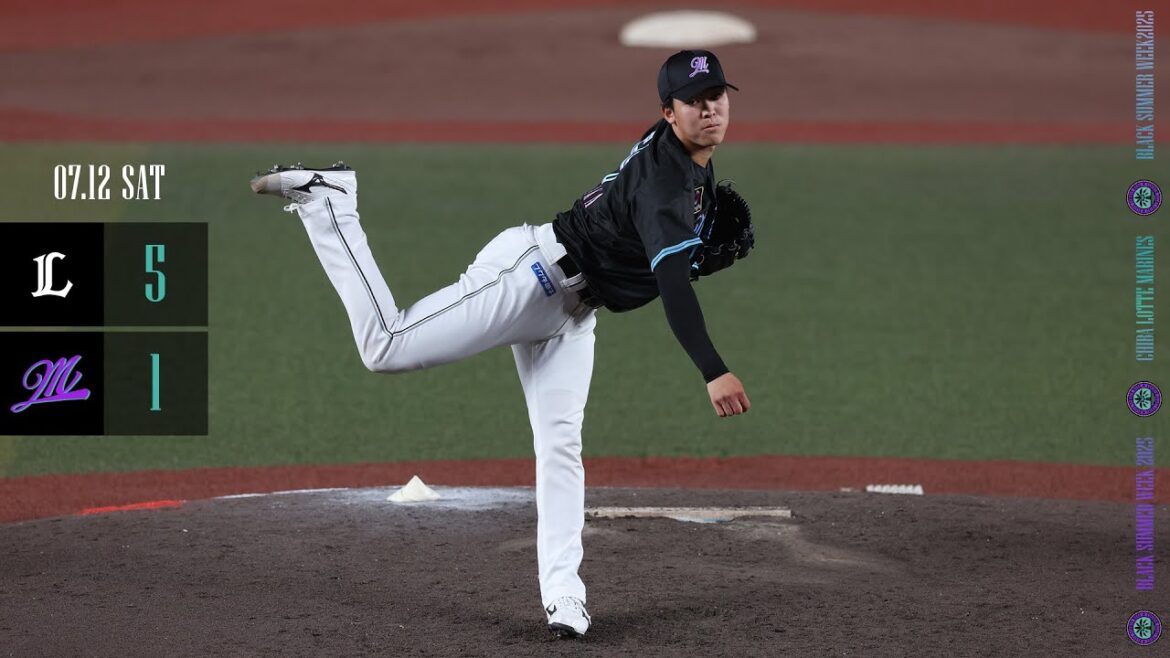 7月12日(土) vs埼玉西武ライオンズ ゲームハイライト