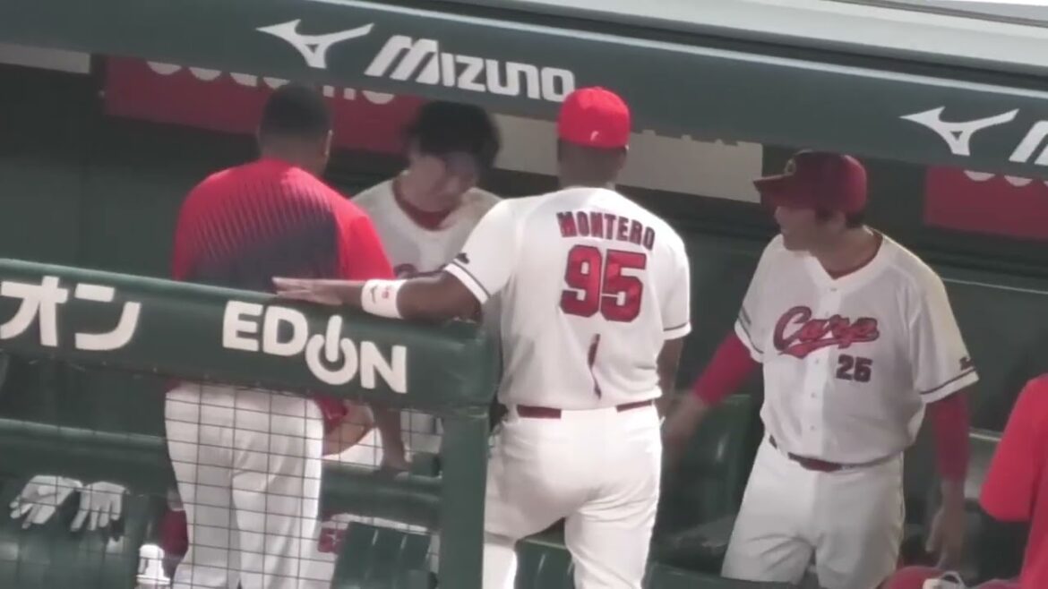 大瀬良大地、8回を107球1失点の熱投！ベンチで新井監督とグータッチ！広島東洋カープvs東京ヤクルトスワローズ 2025年7月2日