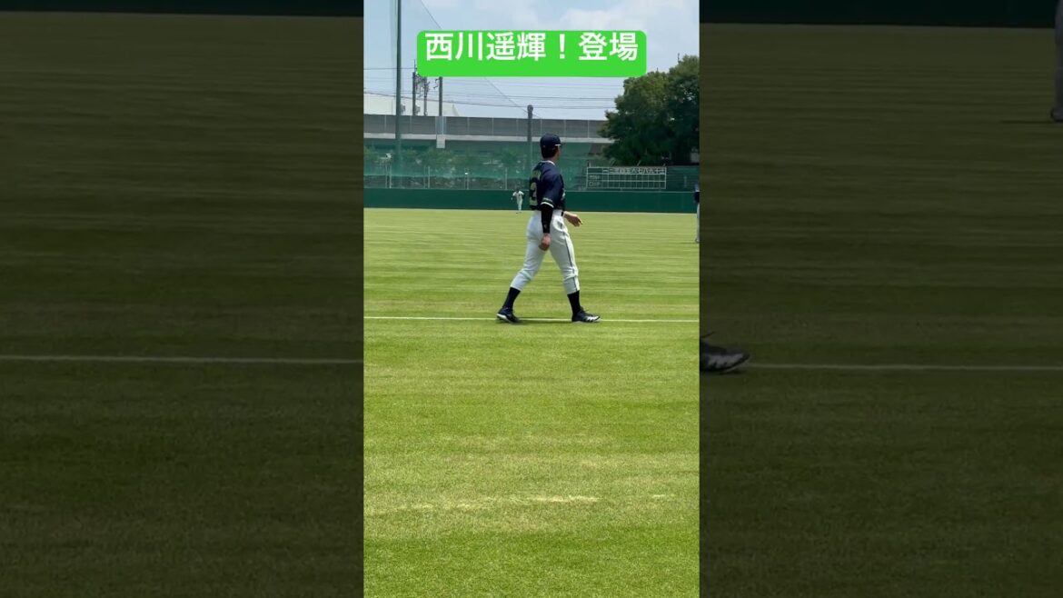 西川遥輝選手だっ！ヤクルトスワローズ二軍！ロッテ球場