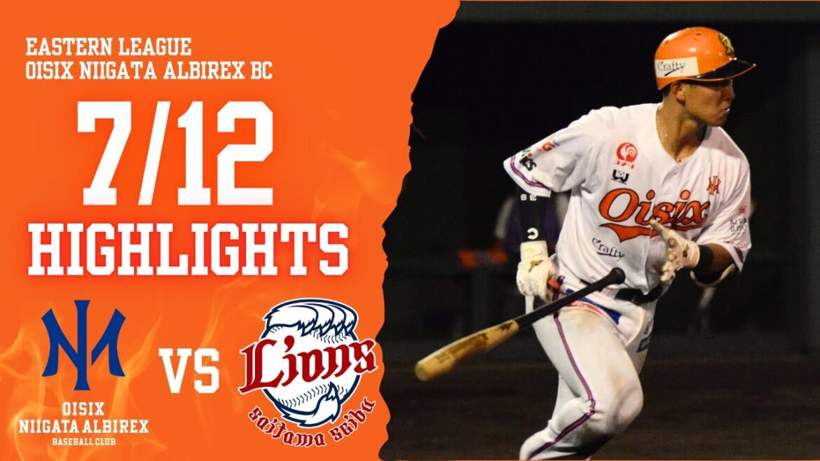 7月12日 VS埼玉西武ライオンズ(新潟市みどりと森の運動公園野球場) 7月12日 VS埼玉西武ライオンズ(新潟市みどりと森の運動公園野球場)