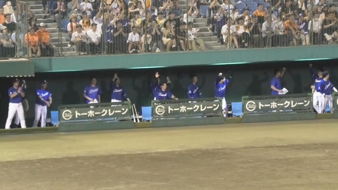 -2025.07.08-【NPB】８回表 上林誠知 値千金の勝ち越し11号ソロにベンチも盛り上がる!!  中日ドラゴンズ（vs読売）