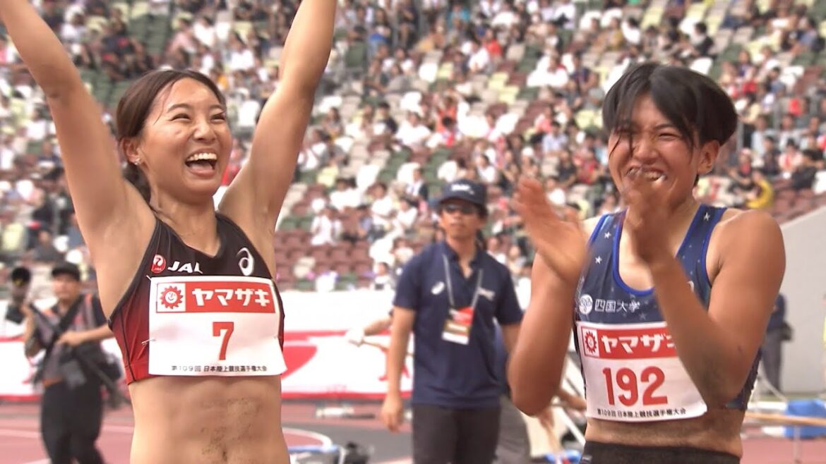 【第109回日本選手権】女子 走幅跳 決勝1位 ●髙良 彩花●