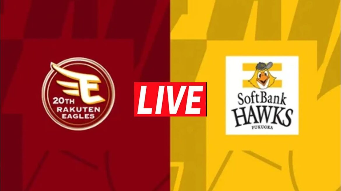 東北楽天ゴールデンイーグルス vs 福岡ソフトバンクホークス NPB野球ライブスコア2025 Tohoku Rakuten Golden Eagles vs Fukuoka SoftBank Hawk