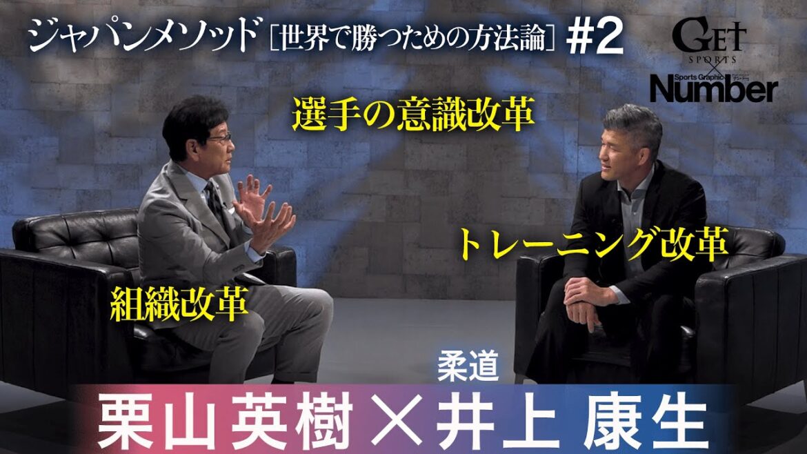栗山英樹×井上康生 ～ジャパンメソッド[世界で勝つための方法論]【GETSPORTS特別編＃２】＜地上波未公開トークあり＞