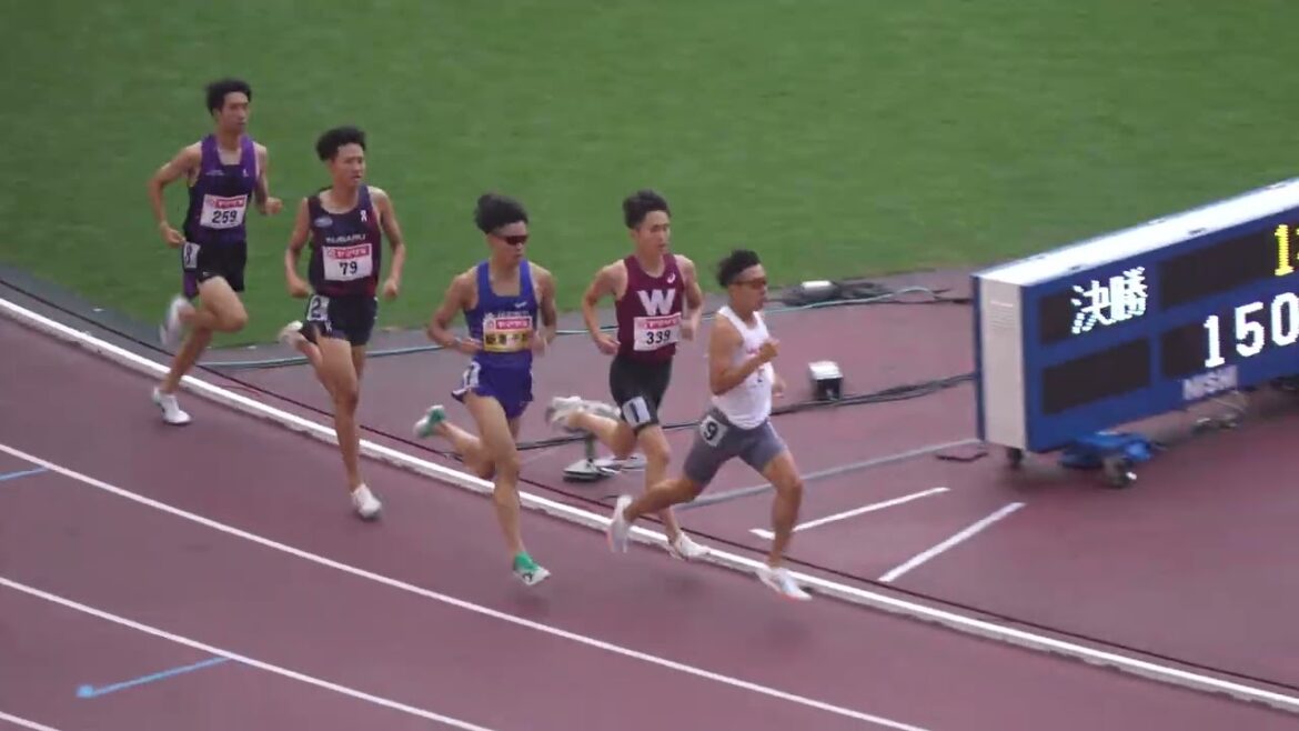 【日本陸上選手権大会】男子1500m決勝/大会新記録で優勝!飯澤 千翔 【日本陸上選手権大会】男子1500m決勝/大会新記録で優勝!飯澤 千翔