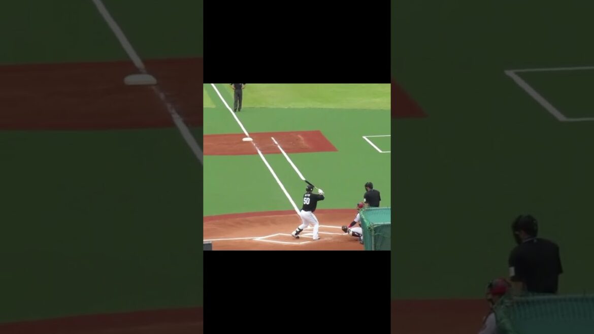 マリーンズ愛斗バッティングフォーム＜2軍・ヤクルトスワローズ対 千葉ロッテマリーンズ  2024年5月12日＞