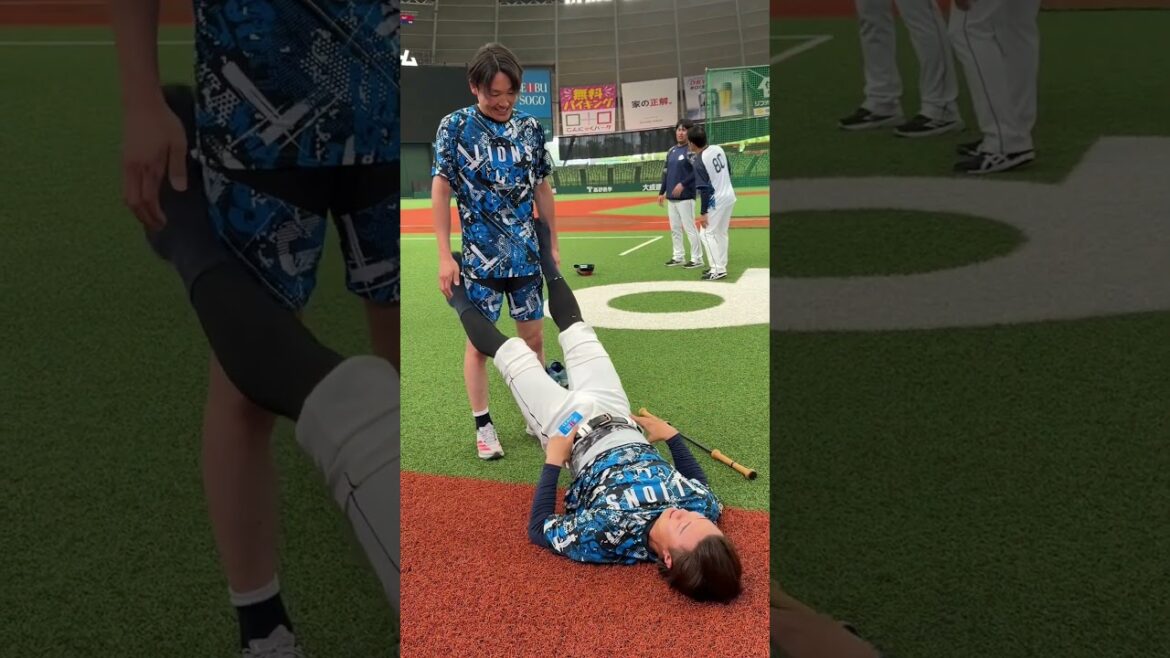 【意地悪が正義のトレーニング！？】源田壮亮選手と山村選手の体幹メニュー！