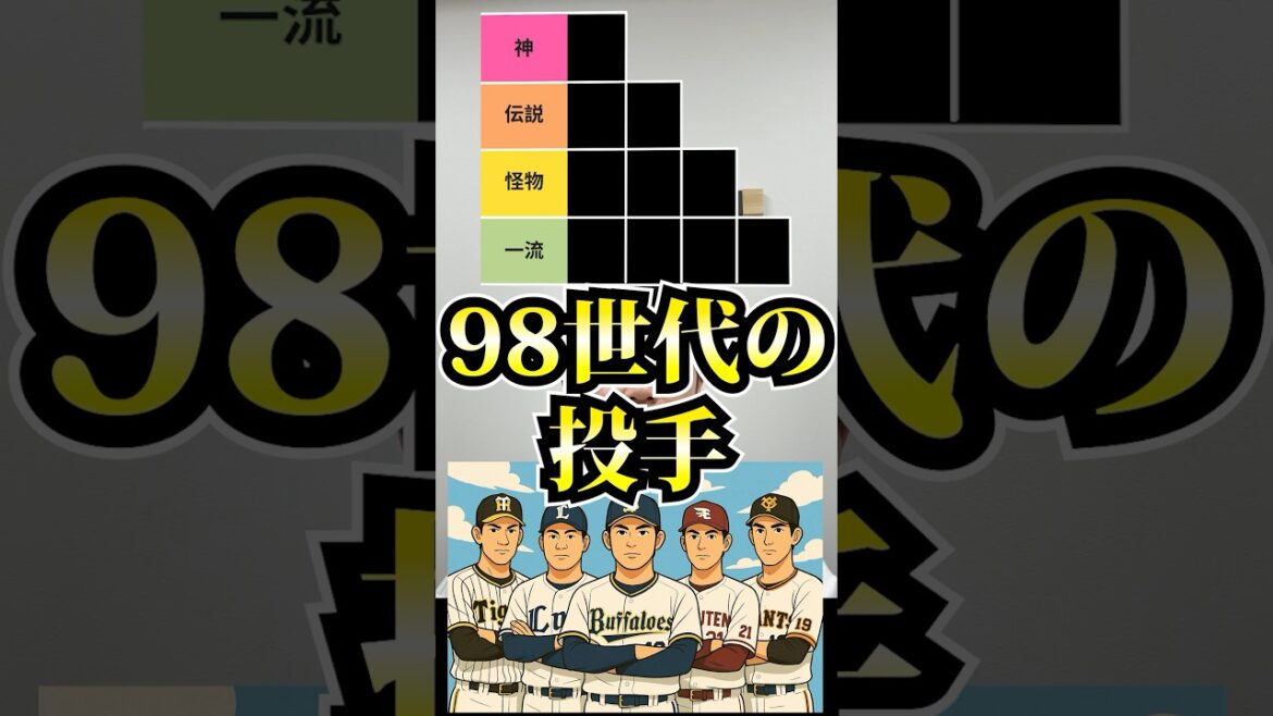 【最強世代】プロ野球tierを作ろう #tierlist #プロ野球 #今井達也 #村上頌樹 #才木浩人