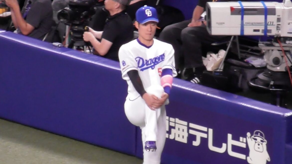 上林誠知  元気そうで ひと安心！死球の翌日いつも通り登場　中日ドラゴンズVS広島東洋カープ　2025/07/13