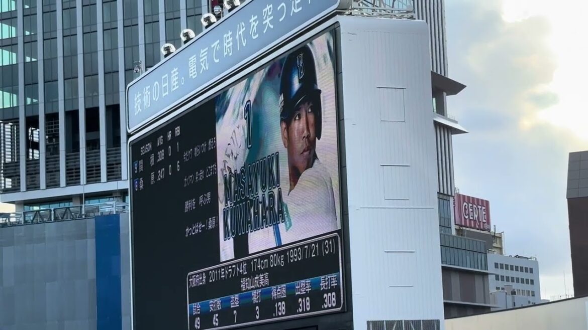 2025年7月13日 横浜DeNA×巨人 試合前スタメン発表＆応援歌1-9