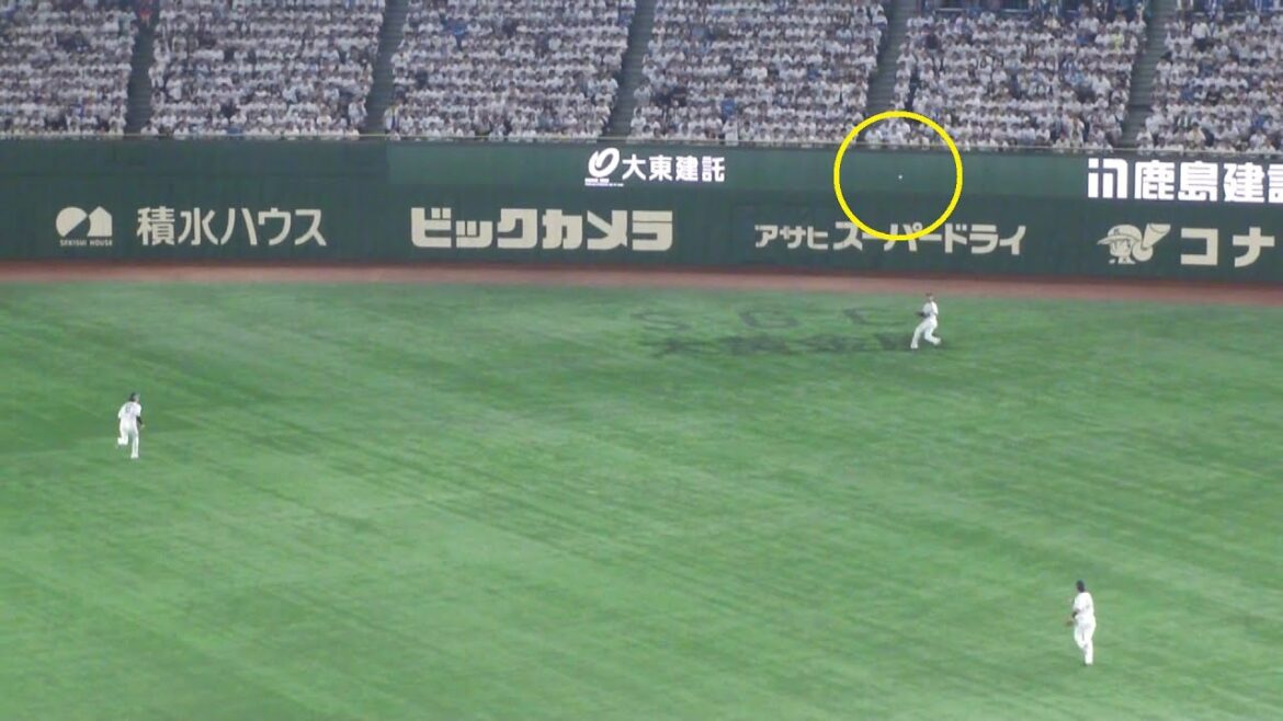 西武 長谷川信哉 ファインプレー　西武 vs 日本ハム　2025年7月14日(月)　東京ドーム
