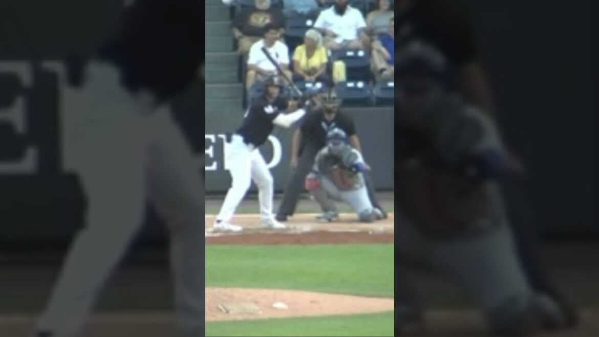 🚨Spencer Jones hits a 3-Run bomb!! #yankeesfarmsystem #yankees #baseball