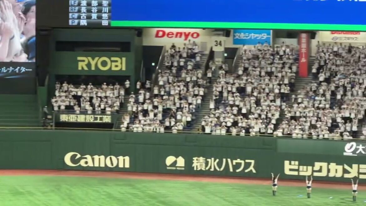 【チケット完売】ライオンズ試合前スタメン応援歌メドレー【西武vs日本ハム】2025/7/14 東京ドーム